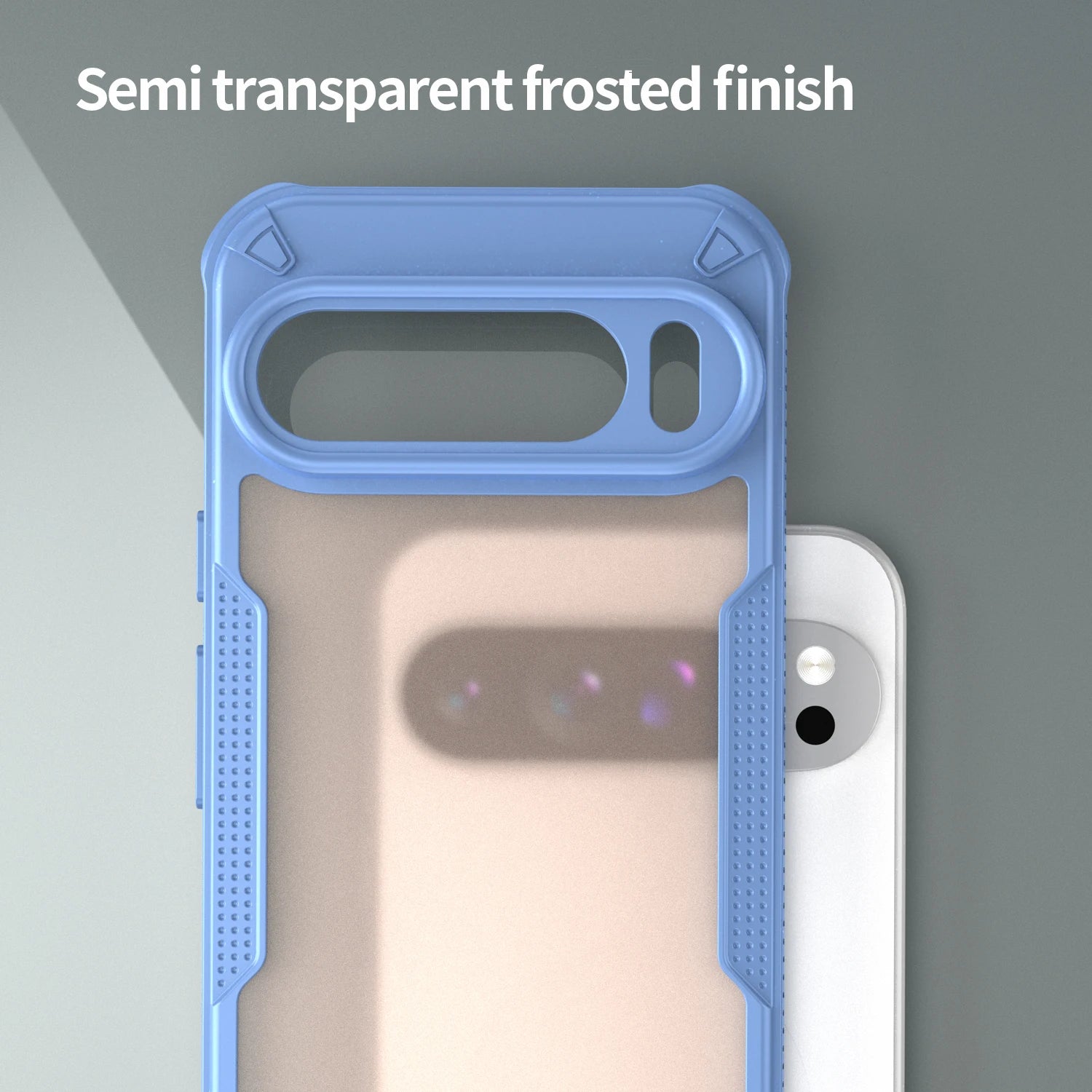 Semi-Transparent Frosted TPU Case for Google Pixel 9 Series