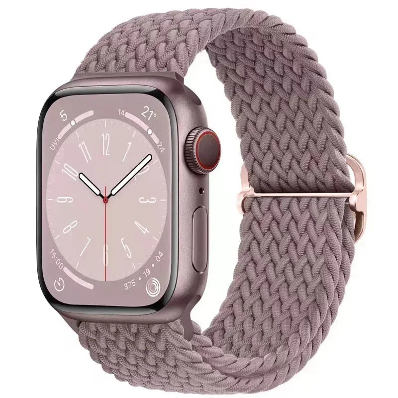 Elastic Nylon Braided Solo Loop for Apple Watch