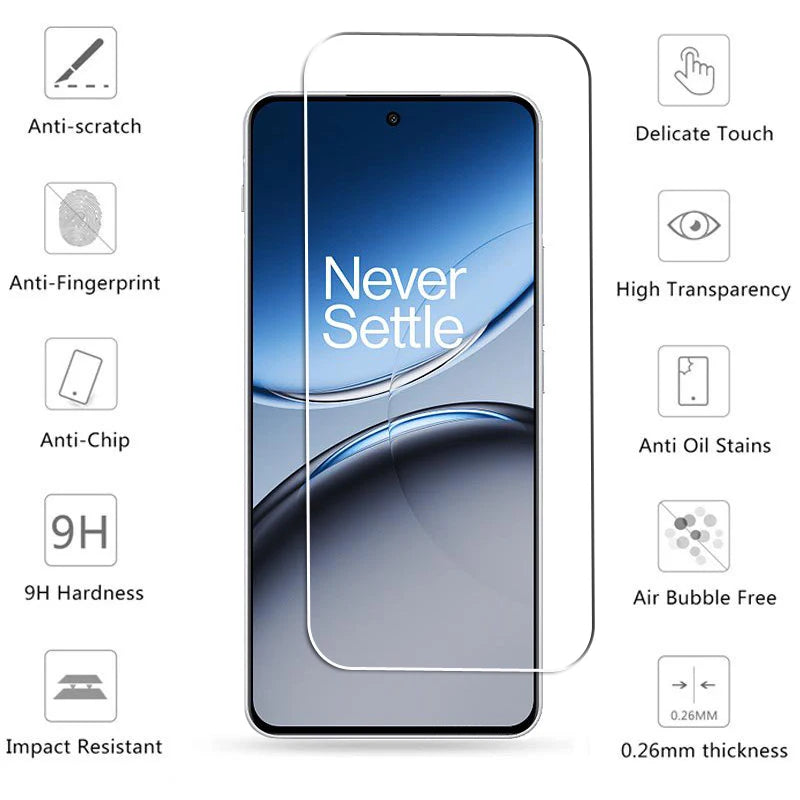 Full Clear Tempered Glass Screen Protector for OnePlus Nord 4