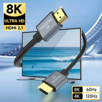 MOSHOU Ultra High-Speed HDMI 2.1 Cable