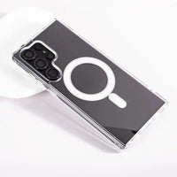 Clear Magnetic Phone Case for Samsung Galaxy S24 Series