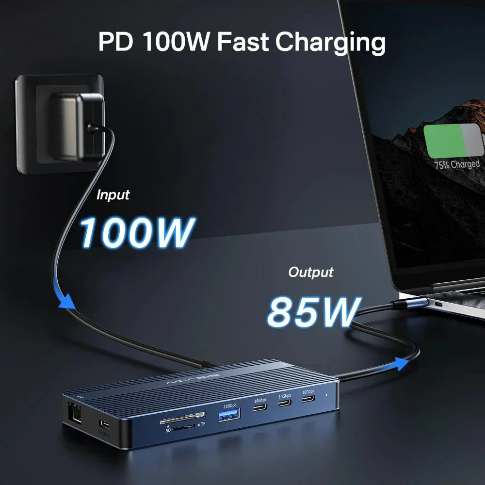 Acasis 14-in-1 USB-C Docking Station Hub