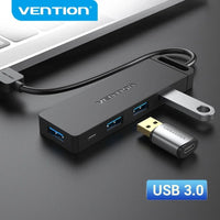 Vention 4-Port USB Type C to USB 3.0 Hub Adapter