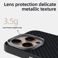 Carbon Fiber Leather MagSafe Case with Premium Protection for iPhone 16 Series