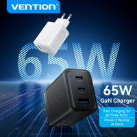 Vention 65W GaN PD USB Charger