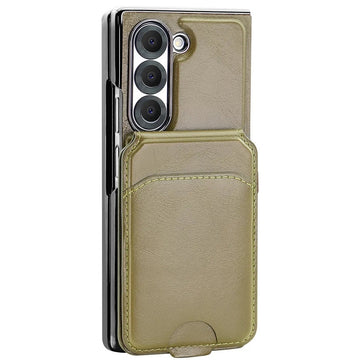 RFID Blocking Leather Wallet Case for Samsung Galaxy Z Fold 5