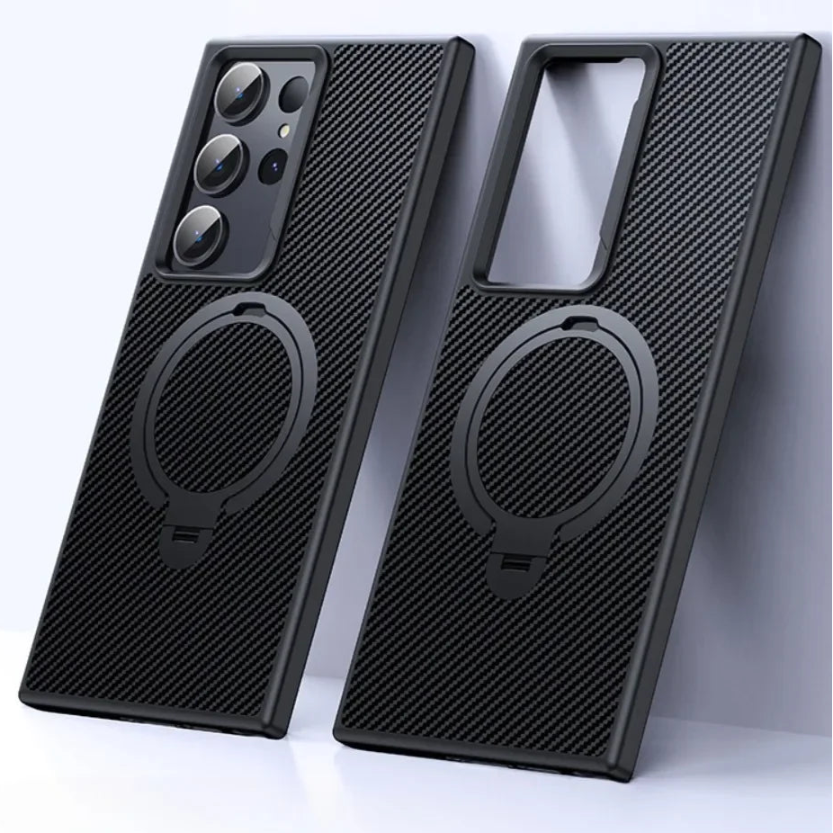 360° Rotating Rİng Magnetic Phone Case for Samsung Galaxy S25 Series