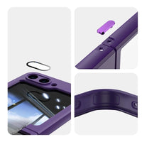 Crystal Clear Anti-Fall Phone Case for Samsung Galaxy Z Flip 5