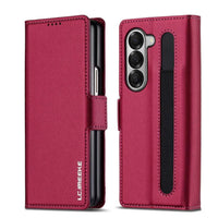 Samsung Galaxy Z Fold 5 Business Leather Case with Pen Holder & Card Slots