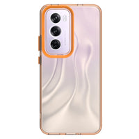 Frosted Transparent Silicone Matte Case for OPPO Reno12 Series