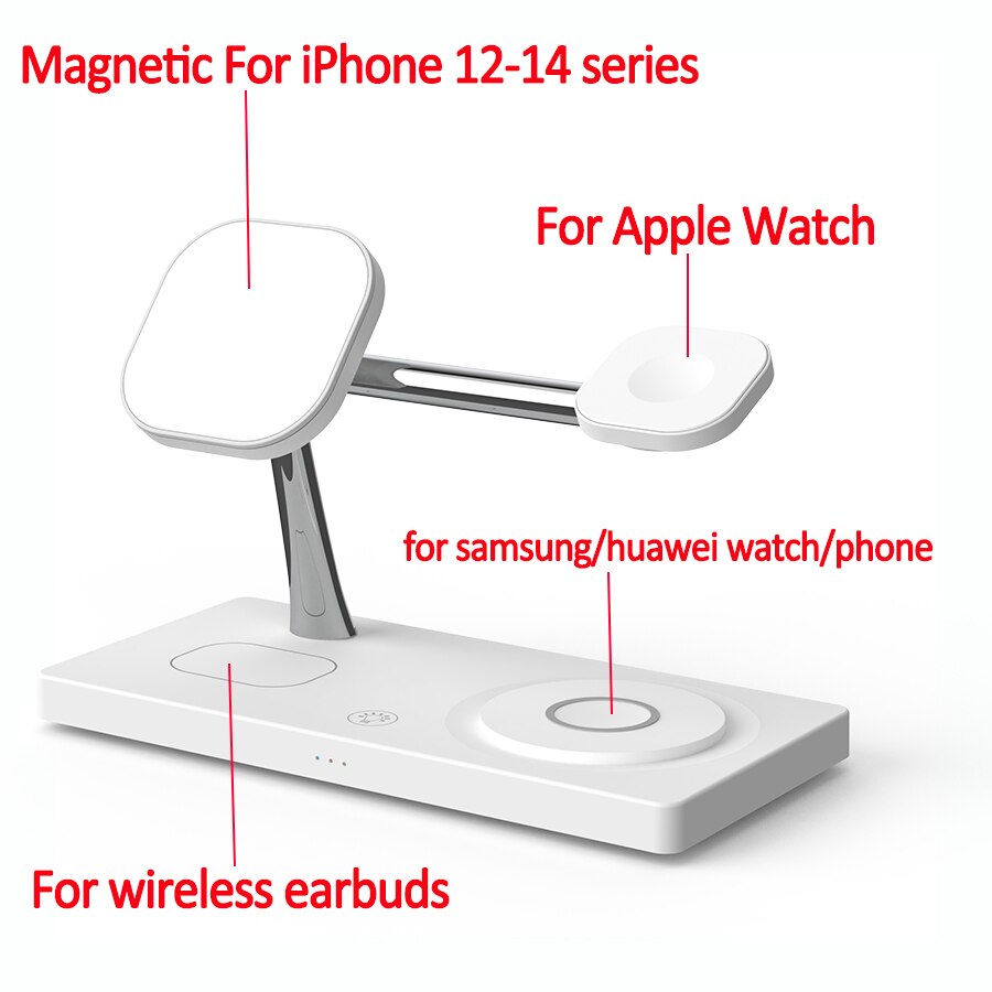 SKAI 7 in 1 15W Fast Magnetic Wireless Charger Stand for iPhone