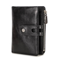 YKSOM RFID Luxury Genuine Leather AirTag Wallet