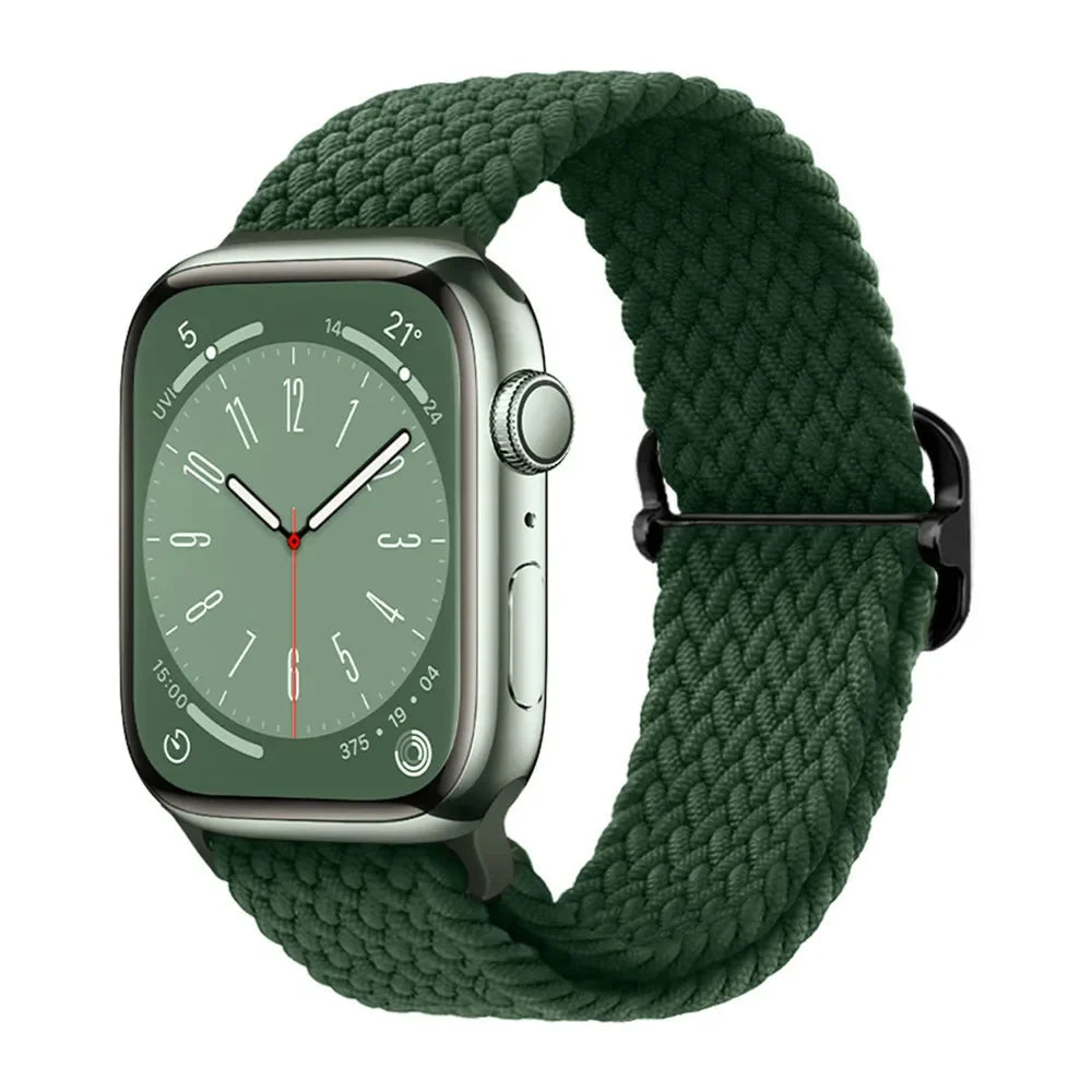 Elastic Nylon Braided Solo Loop for Apple Watch