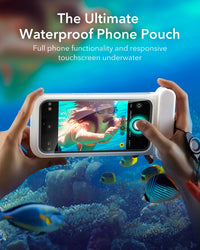 IPX8 Floating Waterproof Cell Phone Bag for iPhone 15 Series