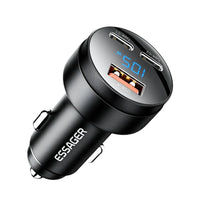 Essager 105W Car Charger with Digital Display