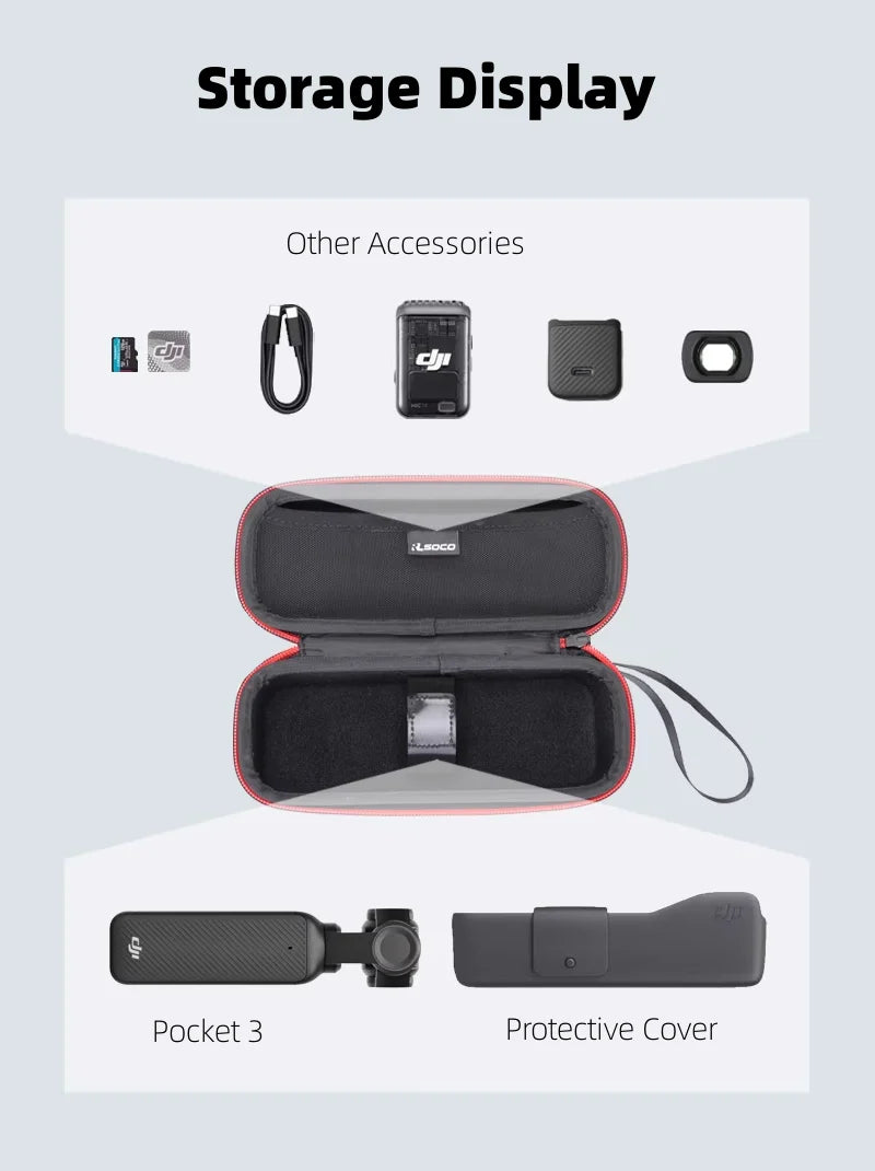 Portable Hard Carrying Case for DJI Osmo Pocket 3