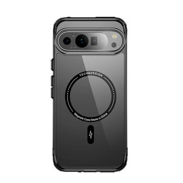 Luxury Transparent Ultra-Thin Magnetic Phone Case for Google Pixel 9 Series