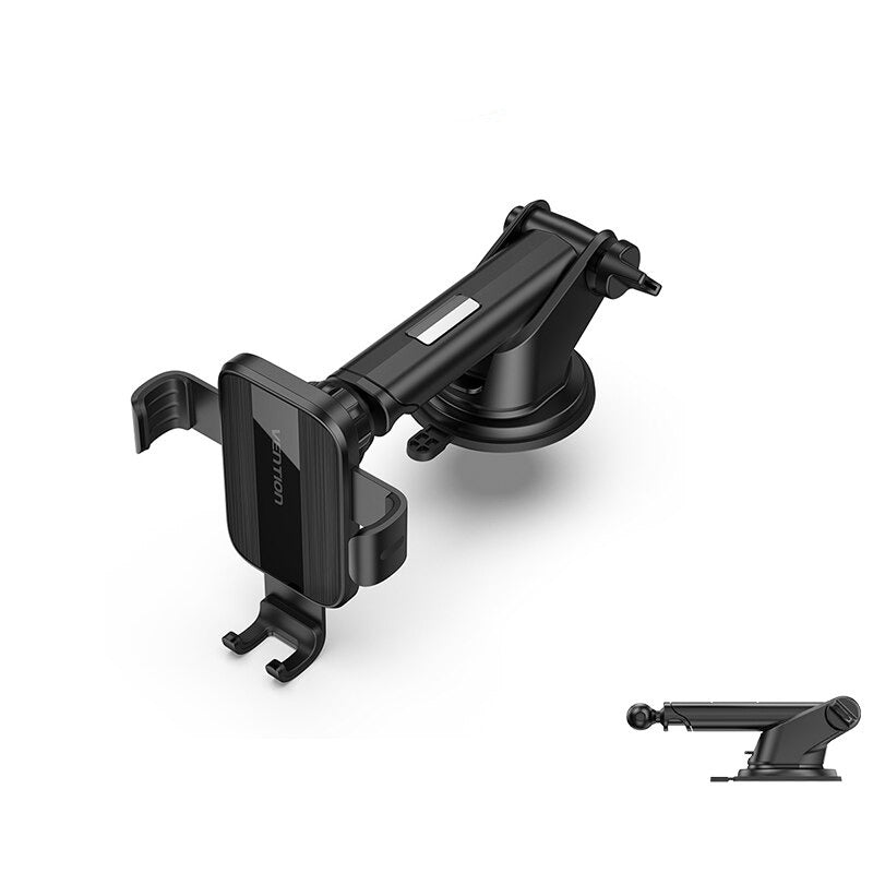 Auto-Clamping Car Phone Mount With Suction Cup