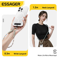 Essager 60W USB-C to Type-C Lanyard Charging & Data Cable