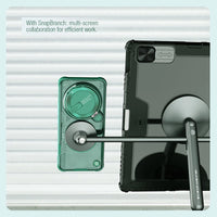 Xiaomi 14 Ultra Magnetic Transparent Clear Case with Flip-style Camera Lens Stand