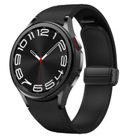 Leather and Silicone Bracelet Strap for Samsung Galaxy Watch 6 and Galaxy Watch 6 Classic