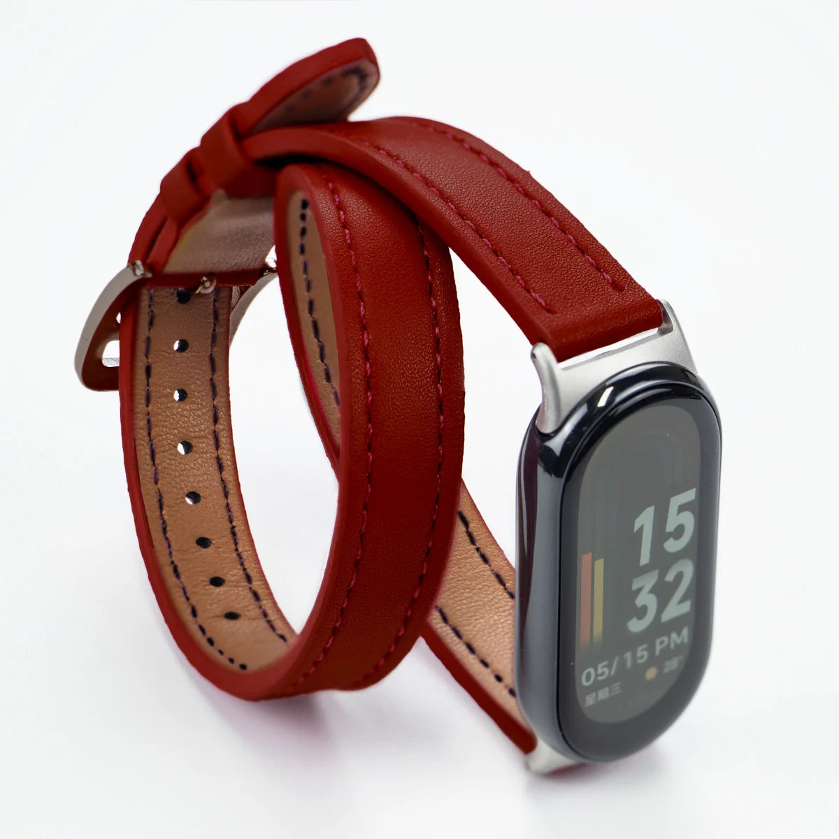 Leather Band for Xiaomi Mi Band 8