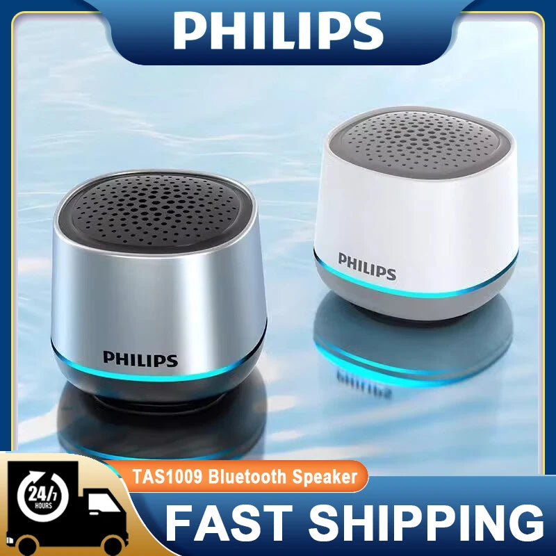 Philips TAS1009 Mini Bluetooth Speaker – Compact & Powerful Sound