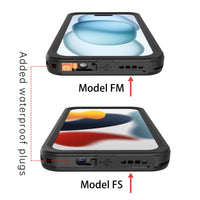 IP68 Professional Waterproof Shockproof Dustproof Full Coverage Case for iPhone 15 Series