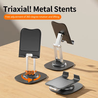 Universal 360° Rotatable Metal Desk Stand