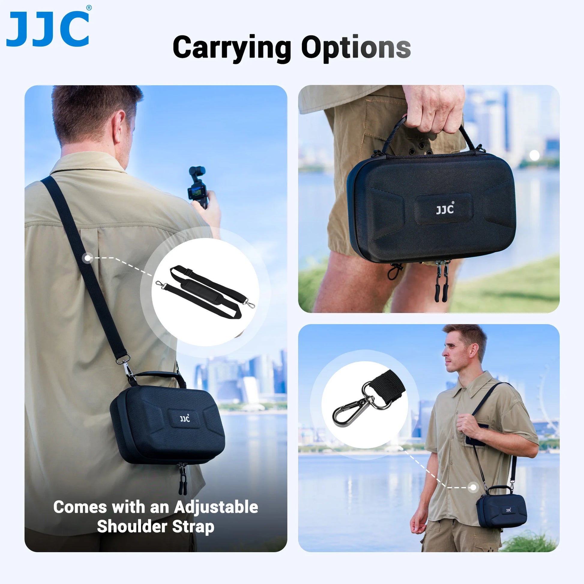 JJC Portable Hard Shell Carry Case for DJI Osmo Pocket 3