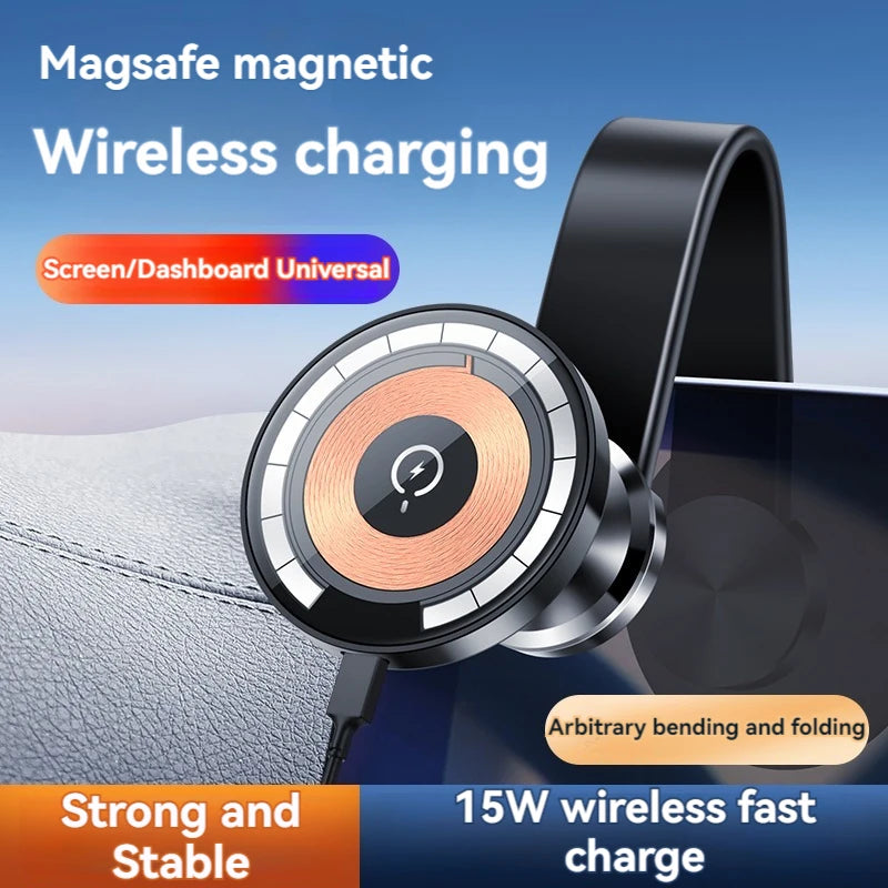 JMUYTOP 360° Rotating Car Magnetic Wireless Charger