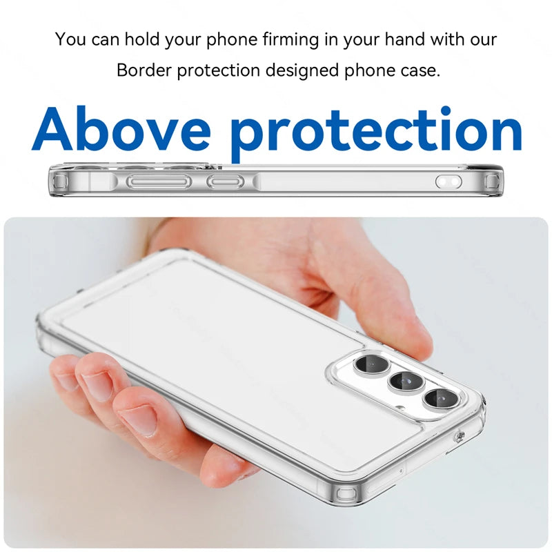 Transparent TPU Case for Samsung Galaxy A55