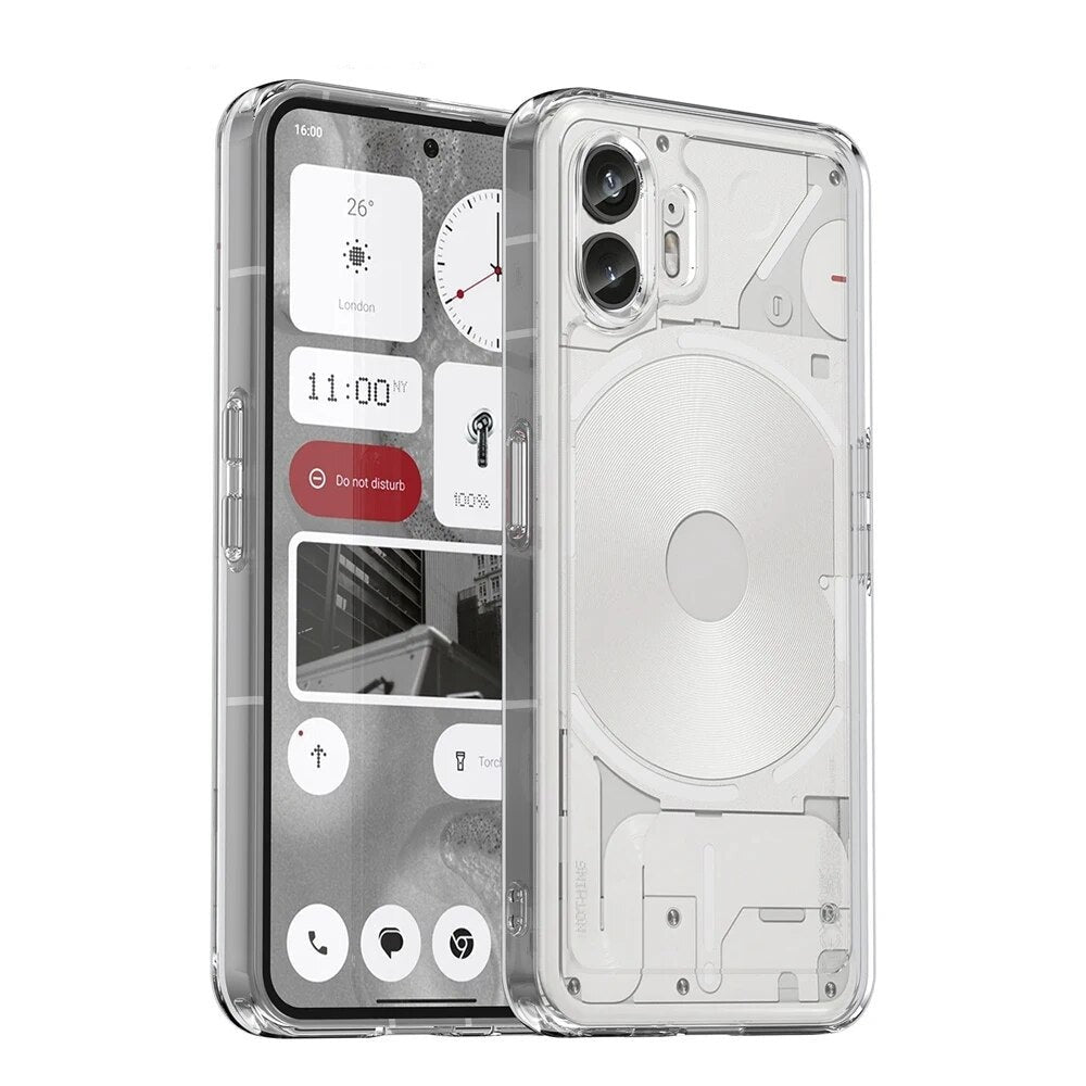 Clear Bumper Soft TPU Silicone Case for Nothing Phone 2