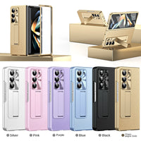 Electroplated Clemence Phone Case with Kickstand for Samsung Galaxy Z Fold 5