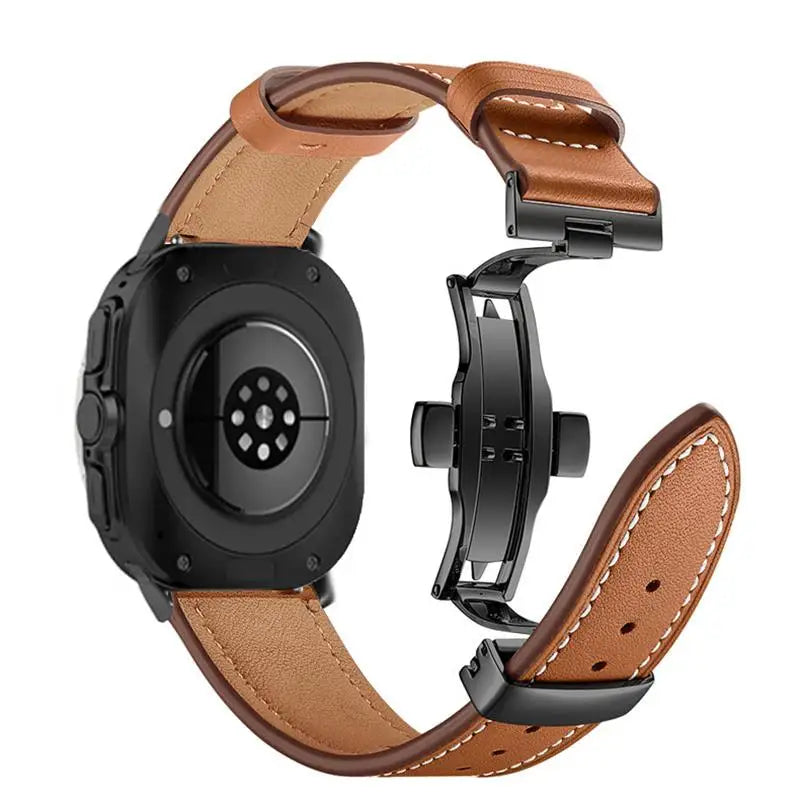 Premium Leather Band for Samsung Galaxy Watch Ultra – Elegant & Durable