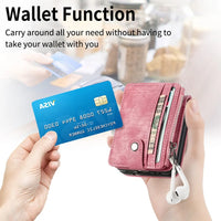 Wallet Phone Case with Removable Card Holder for Samsung Galaxy Z Flip 6