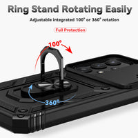 Strong Magnetic Ring Holder Dual Layer Case for Samsung Galaxy A35