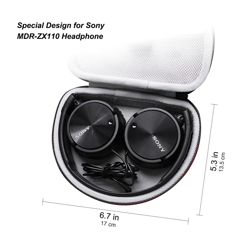 EVA Hard Case for Sony MDR-ZX110NA: Superior Protection & Portability