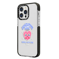 Soft TPU Shockproof Case for iPhone 15 Series with Cute Love & Small Flowers Design