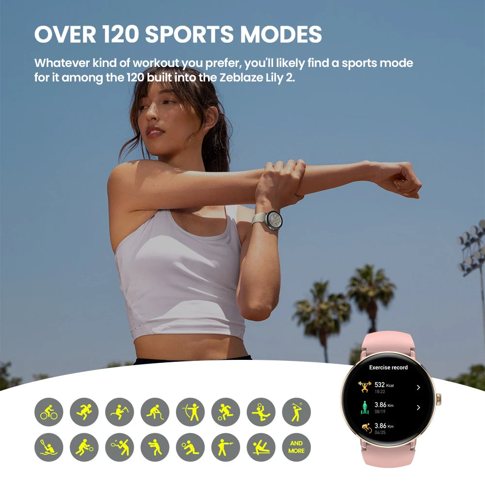 Zeblaze Lily 2 Fitness Smartwatch for Women