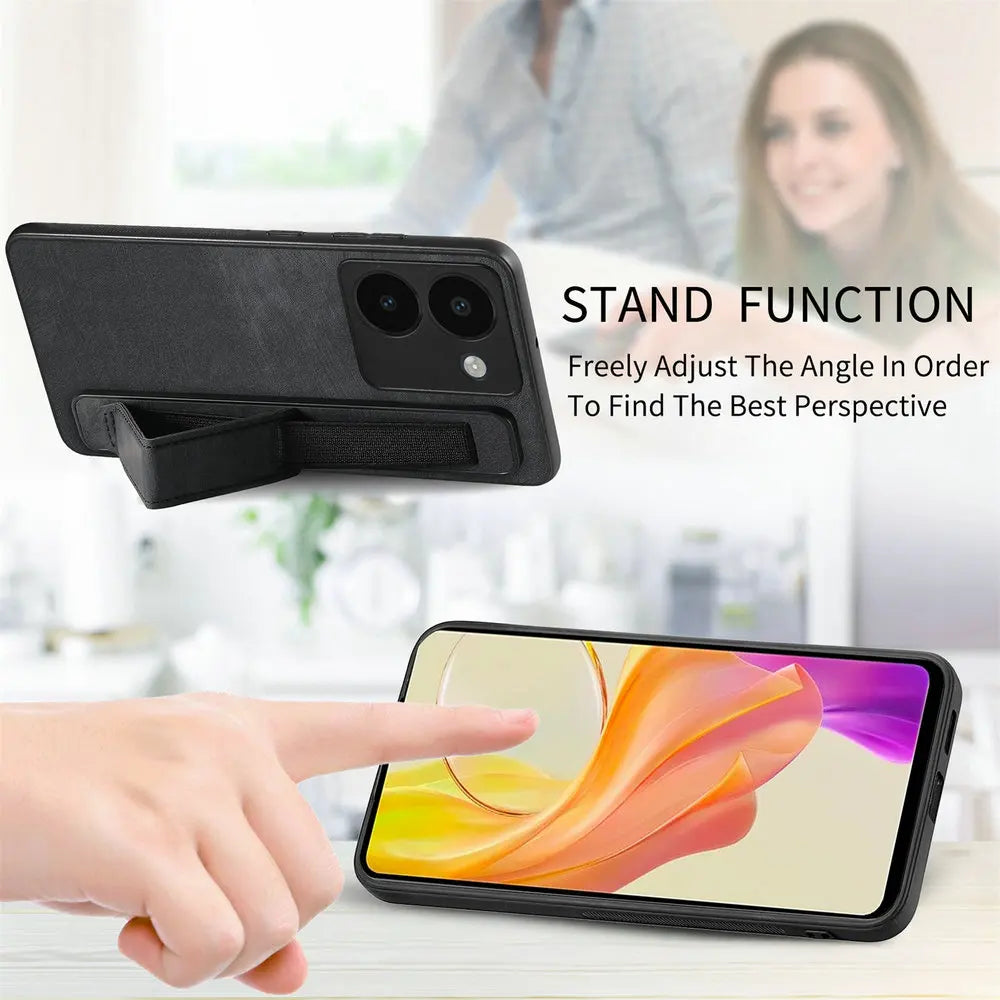 360° Lens Protect Wrist Strap Leather Case for Xiaomi 14 Series