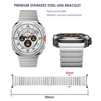 Luxury Stainless Steel Bracelet for Samsung Galaxy Watch Ultra