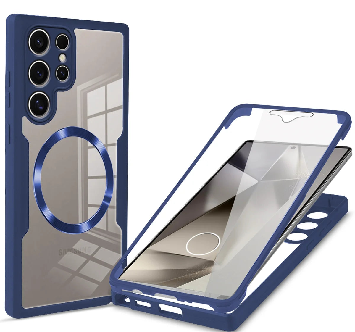 Double-Sided Screen Protection Case for Samsung Galaxy S24 Series