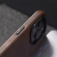 Luxury Leather MagSafe Case for iPhone 16 Series