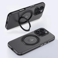 360° Rotatable Ring Magnetic Stand Case for iPhone 16 Series