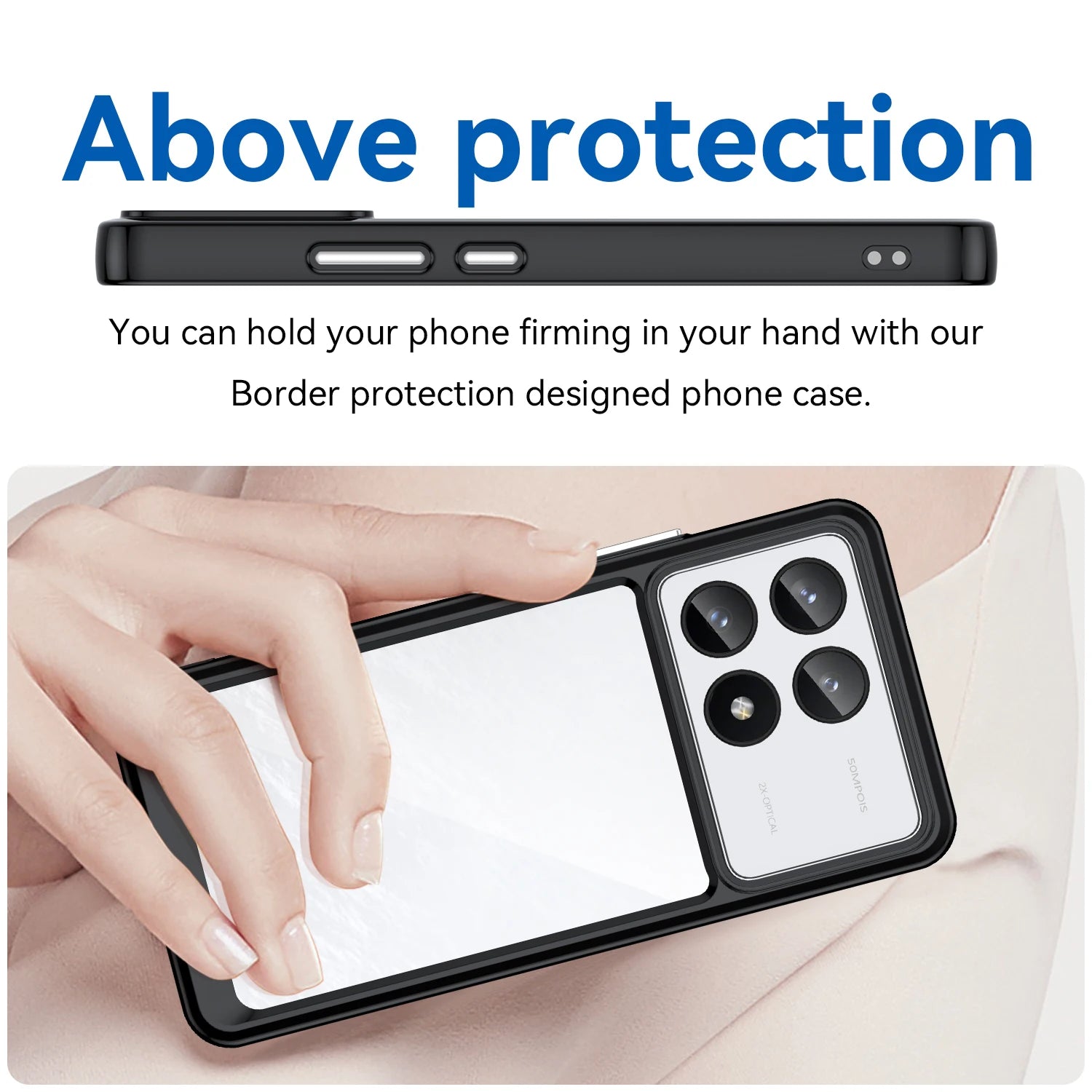 Rugged Shield Shockproof Case for Xiaomi Poco X6 Pro