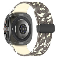 No-Gap Silicone Camouflage Strap for Samsung Galaxy Watch Ultra