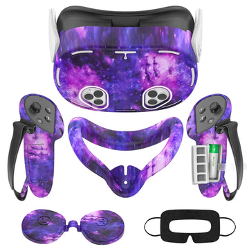 Meta Quest 3 VR Silicone Protective Cover Set