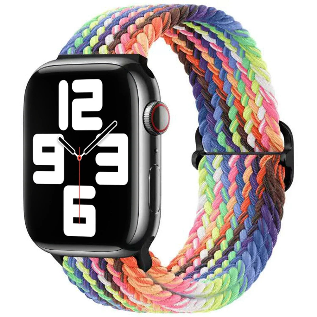 Elastic Nylon Braided Solo Loop for Apple Watch