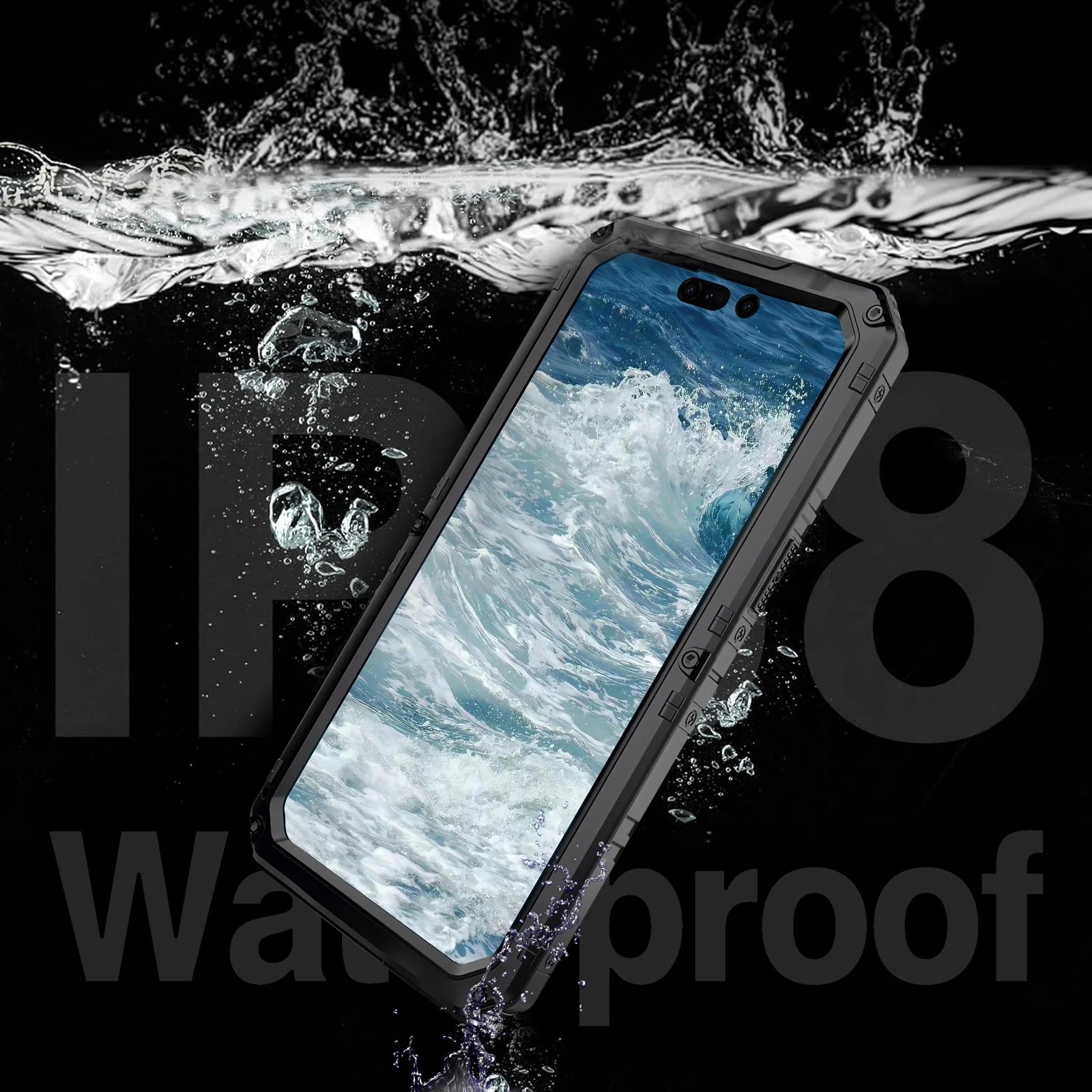 IP68 Waterproof Shockproof Armor Case for iPhone 15 Series